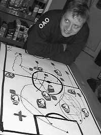 Trener Knut Hurti, en strateg uten sidestykke langs fj�ra i Neverfjord